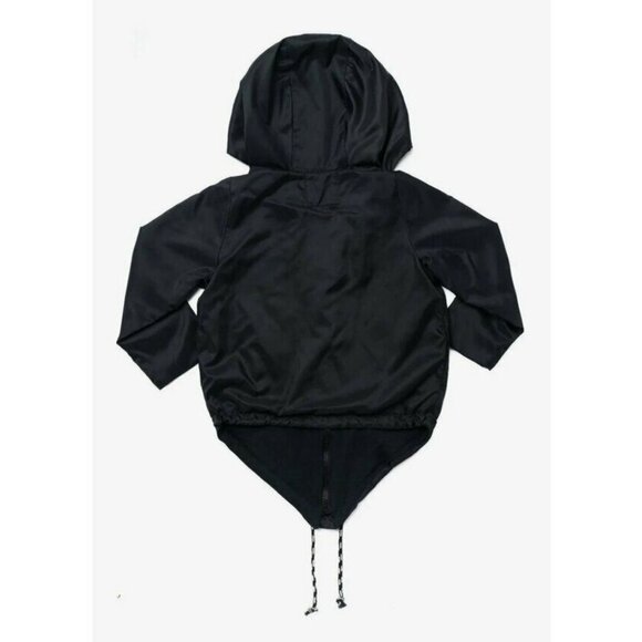 Omamimini Black Rain Jacket 5 NWT - Picture 2 of 5